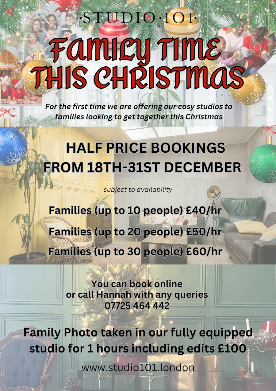 Half price bookings 
from 18th-31st December